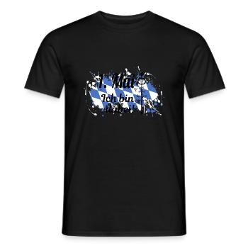 1. Mai - Ich bin dabei! - Männer T-Shirt - Schwarz - Vorne - AI Model Male 178 light (178cm)