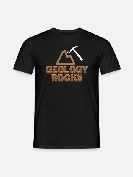 Geology Rocks - Men's T-Shirt - black