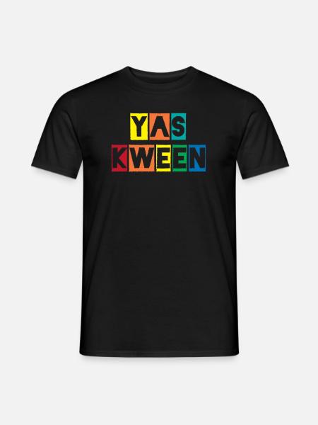Yas Kween - Men's T-Shirt - black