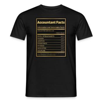 Funny Adulting Boring Cat Cartoon - Men's T-Shirt - black - Front - AI Model Male 178 light (178cm)