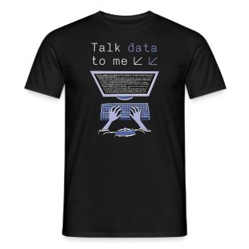 Ingénieur Big Data Science Data Analyste Pc - T-shirt homme - noir - Devant - AI Model Male 178 light (178cm)