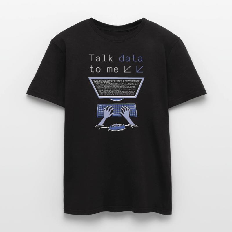 Big Data Engineer Science Data Analyst Pc Männer T-Shirt