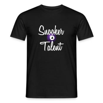 Snooker Talent I Billard I Snooker - T-shirt homme - noir - Devant - AI Model Male 178 light (178cm)