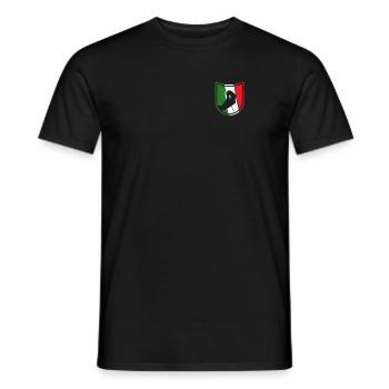 Capisci Italie geste de la main drapeau italien drôle - T-shirt homme - noir - Devant - AI Model Male 178 light (178cm)