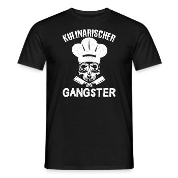 Meisterkoch Chef de Partie Sous Chef Geschenk - Männer T-Shirt - Schwarz - Vorne - AI Model Male 178 light (178cm)