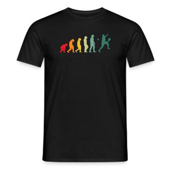 Évolution Padeliste Joueur De Padel - T-shirt homme - noir - Devant - AI Model Male 178 light (178cm)