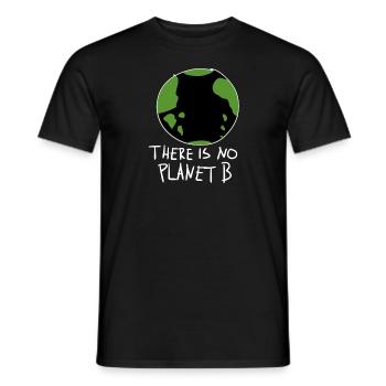 protection du climat changement climatique planète terre b - T-shirt homme - noir - Devant - AI Model Male 178 light (178cm)