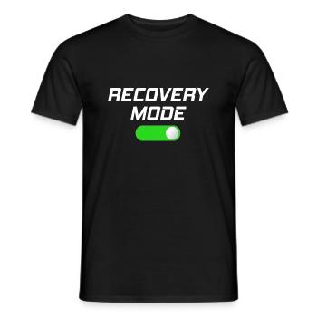 Mode de récupération amusant sur Get Well Joke - T-shirt homme - noir - Devant - AI Model Male 178 light (178cm)