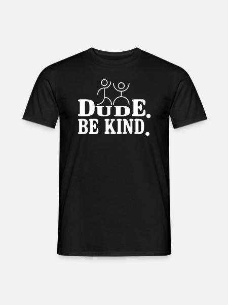 Age, Be friendly, anti-bullying movement, - Men's T-Shirt - black