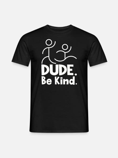 Age, Be friendly, anti-bullying movement, - Men's T-Shirt - black