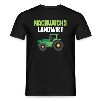 Nachwuchs Landwirt Bauer Dorfkind Traktor Junge - Männer T-Shirt - Schwarz - Vorne - AI Model Male 178 light (178cm)
