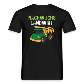 Nachwuchs Landwirt Bauer Dorfkind Traktor Junge - Männer T-Shirt - Schwarz - Vorne - AI Model Male 178 light (178cm)