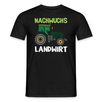 Nachwuchs Landwirt Bauer Dorfkind Traktor Junge - Männer T-Shirt - Schwarz - Vorne - AI Model Male 178 light (178cm)