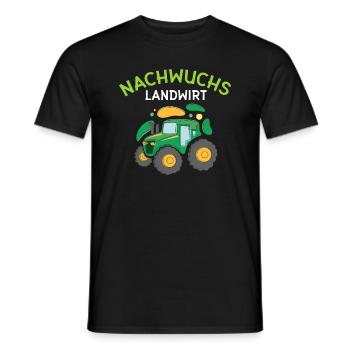 Nachwuchs Landwirt Bauer Dorfkind Traktor Junge - Männer T-Shirt - Schwarz - Vorne - AI Model Male 178 light (178cm)