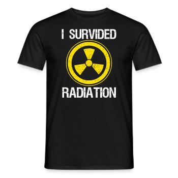I Survived - Men's T-Shirt - black - Front - AI Model Male 178 light (178cm)