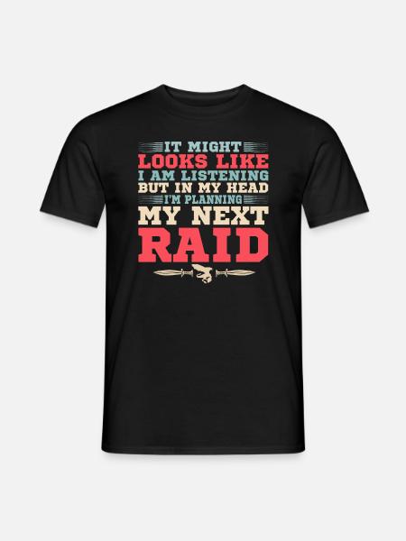It may look like I'm - Men's T-Shirt - black