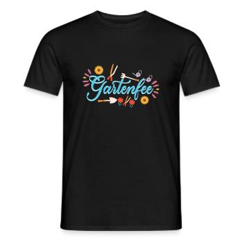 Gardener Gardening Hobby Gardener Gardening - Men's T-Shirt - black - Front - AI Model Male 178 light (178cm)