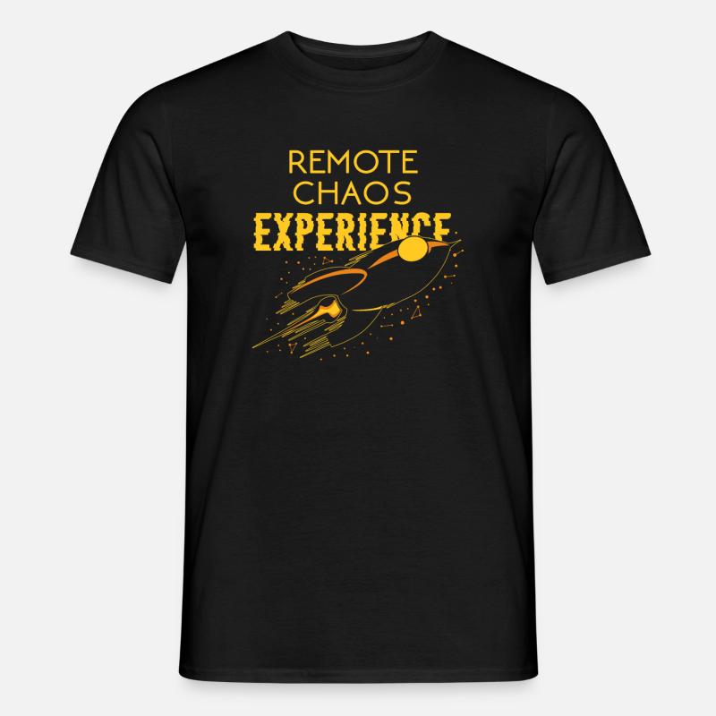 Remote Chaos Experience - Männer T-Shirt - Schwarz