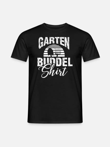 Garten Buddel Shirt Gärtner Gärtnerin - Männer T-Shirt - Schwarz