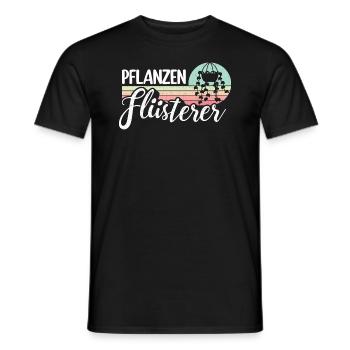Planzenflüsterer Garten Gärtner Outfit - Männer T-Shirt - Schwarz - Vorne - AI Model Male 178 light (178cm)
