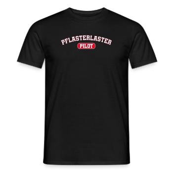 Pflasterlaster Krankenwagen Rettung Sanitäter - Männer T-Shirt - Schwarz - Vorne - AI Model Male 178 light (178cm)