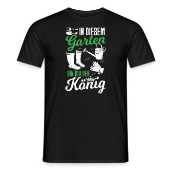 Garten Hobbygärtner Gärtner Gärtnerin Gartenarbeit - Männer T-Shirt - Schwarz - Vorne - AI Model Male 178 light (178cm)