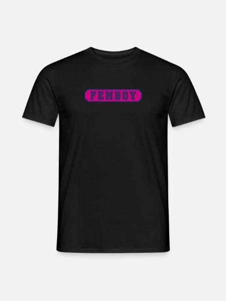 Femboy Cross Dressing LGBTQ CSD - Men's T-Shirt - black