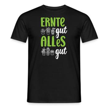 Garten Hobbygärtner Gärtner Gärtnerin Gartenarbeit - Männer T-Shirt - Schwarz - Vorne - AI Model Male 178 light (178cm)