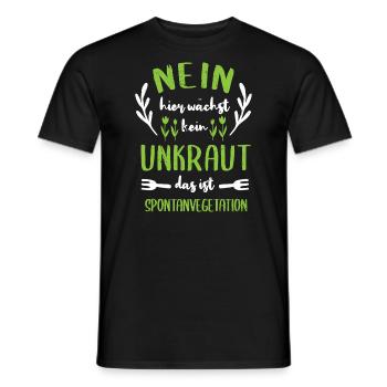 Garten Hobbygärtner Gärtner Gärtnerin Gartenarbeit - Männer T-Shirt - Schwarz - Vorne - AI Model Male 178 light (178cm)