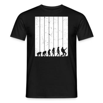 Drôles de guitaristes Guitariste Guitare Design - T-shirt homme - noir - Devant - AI Model Male 178 light (178cm)