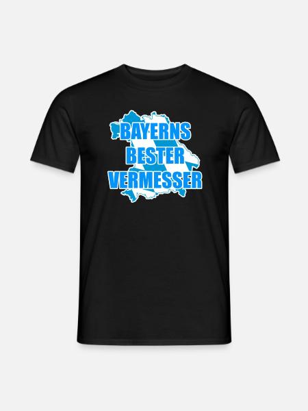 Gut Besser Vermesser Vermessungsingenieur Spruch - Männer T-Shirt - Schwarz