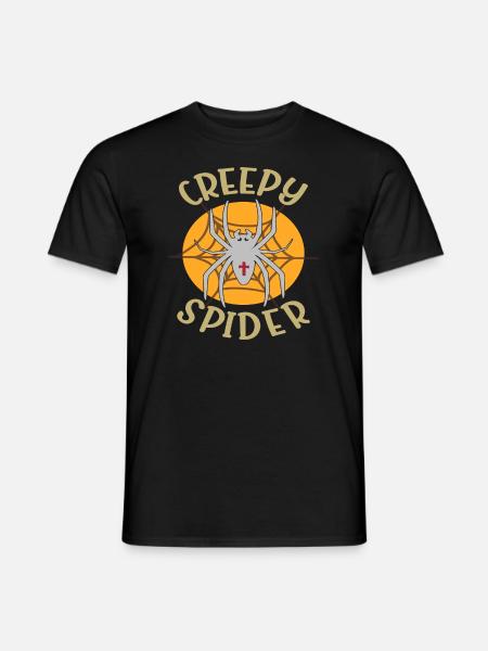 Creepy Spider - Men's T-Shirt - 
