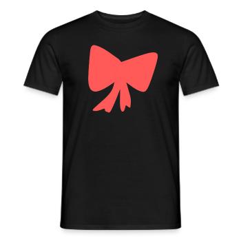 Loop Red Icon - Men's T-Shirt - black - Front - AI Model Male 178 light (178cm)