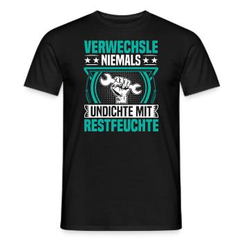 Outil de construction de climatisation pour les techniciens en réfrigération - T-shirt homme - noir - Devant - AI Model Male 178 light (178cm)