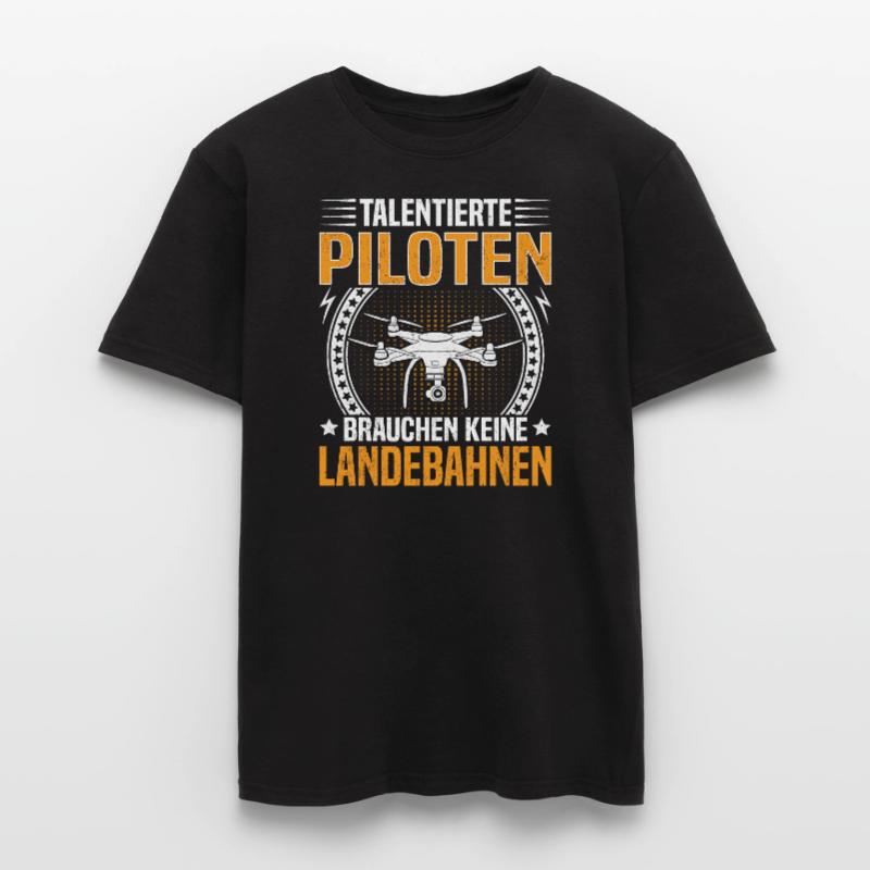 Constructeur de drones : Quadroctoper pour les pilotes de drones T-shirt homme