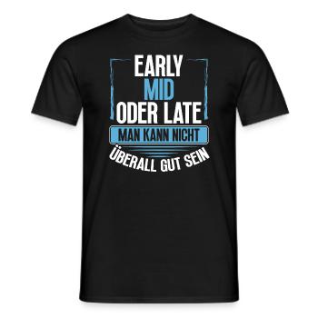 Gaming Gamer Keyboard Gaming PC Controller Monitor - T-shirt homme - noir - Devant - AI Model Male 178 light (178cm)