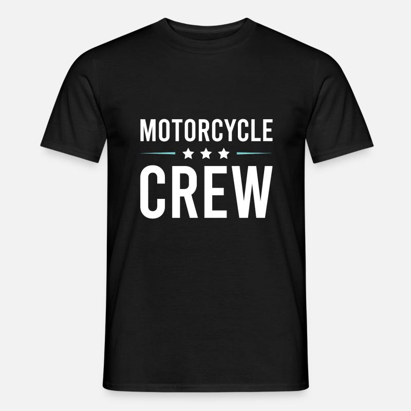 Motorcycle Crew - Männer T-Shirt - Schwarz