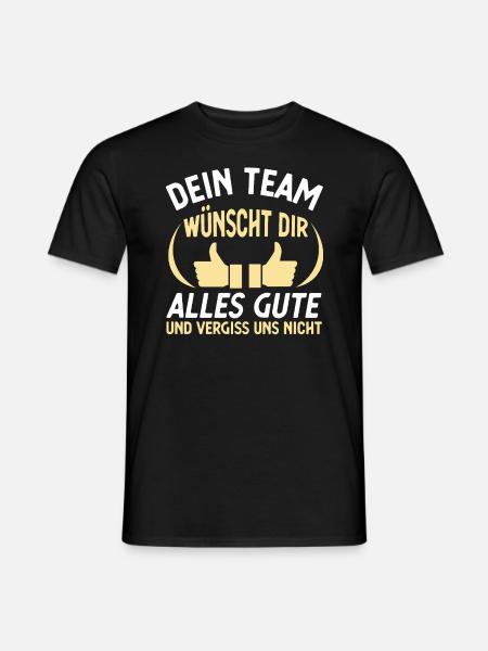 Kollegen Job Alles Gute Abschied Beste Zeit Gesche - Männer T-Shirt - Schwarz