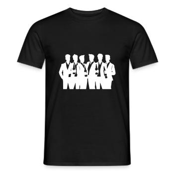 Team Party Gruppe Feiern Jga - Männer T-Shirt - Schwarz - Vorne - AI Model Male 178 light (178cm)