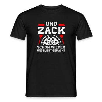DART - T-shirt homme - noir - Devant - AI Model Male 178 light (178cm)
