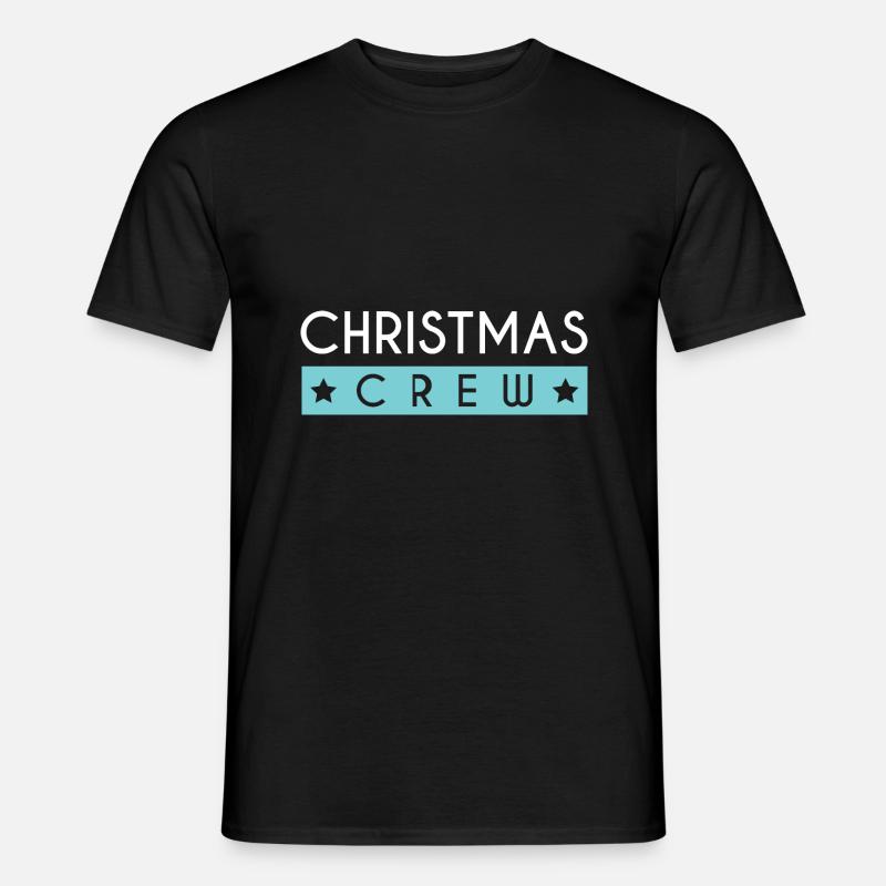 Christmas Crew - Männer T-Shirt - Schwarz