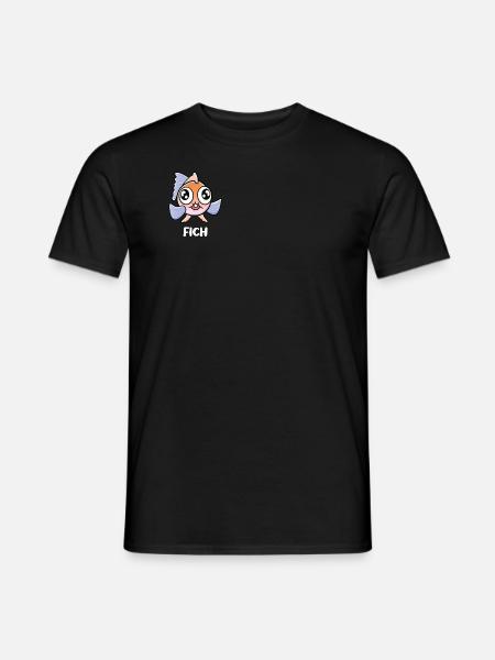 C’est un fich - T-shirt homme - noir