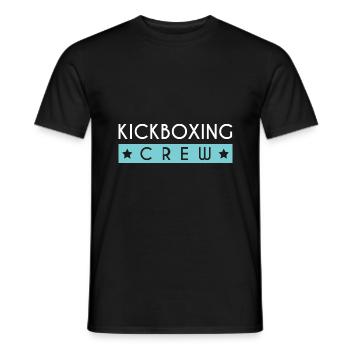 Kickboxing Crew - Men's T-Shirt - black - Front - AI Model Male 178 light (178cm)
