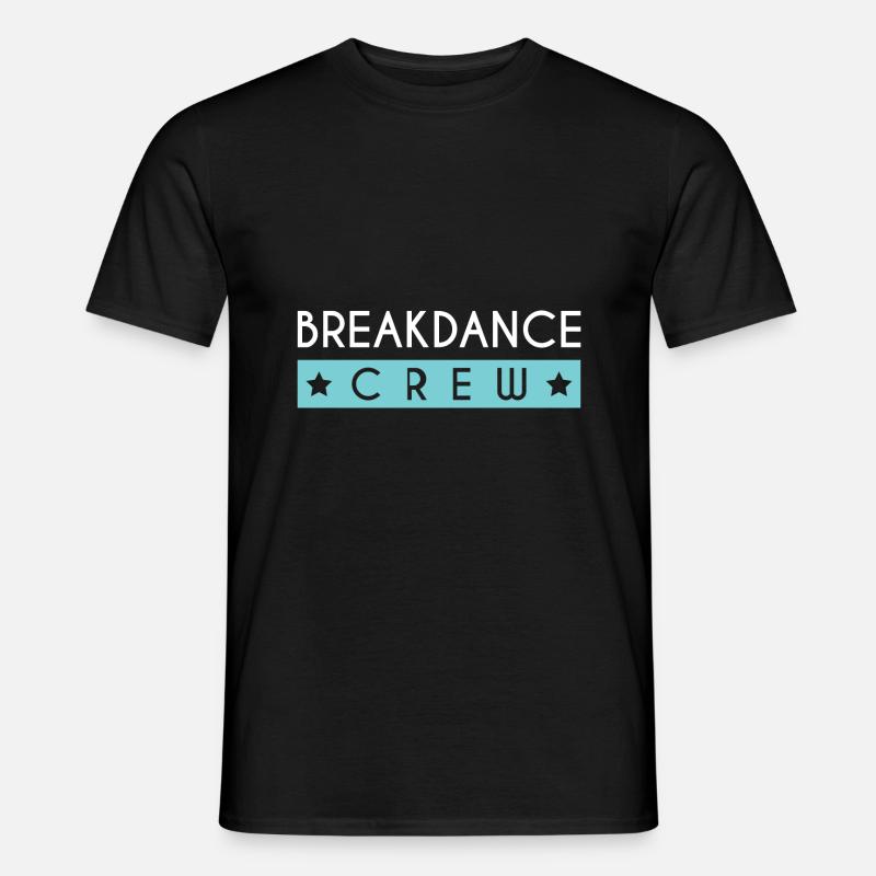 Breakdance Crew - Männer T-Shirt - Schwarz