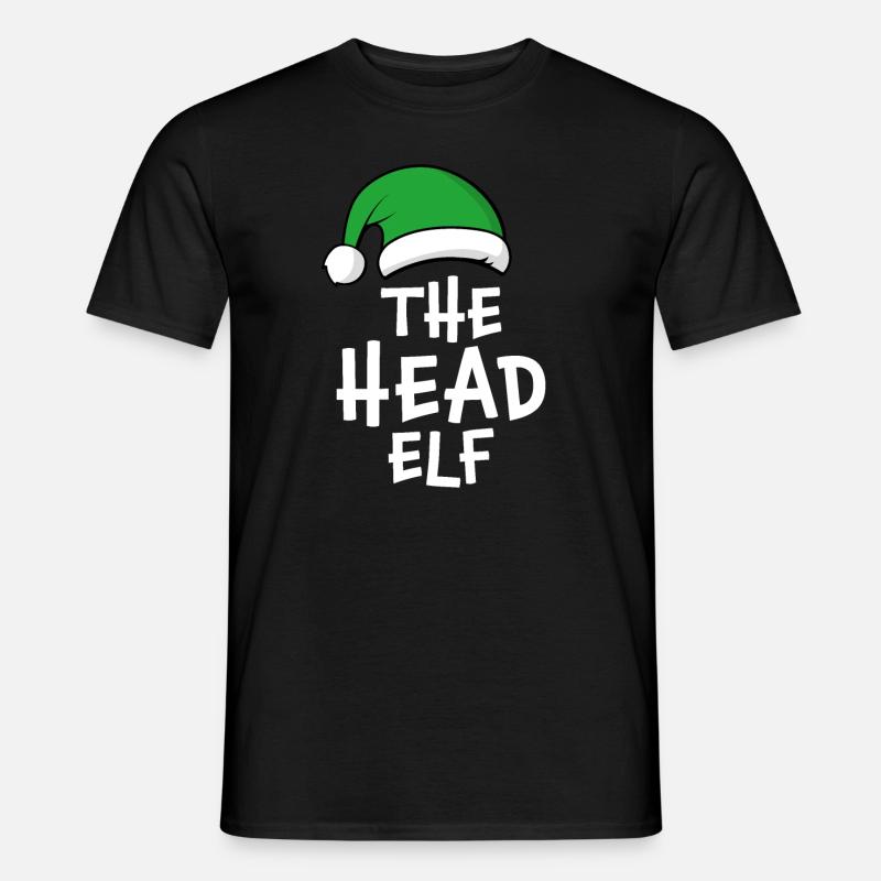 The Head Elf - Men's T-shirt - black