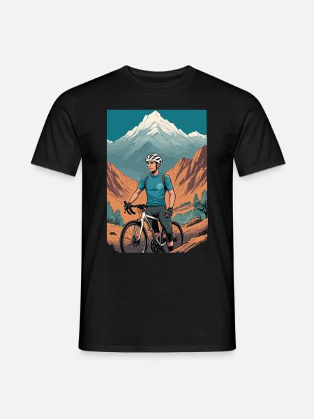 Cyclist - Men's T-Shirt - black