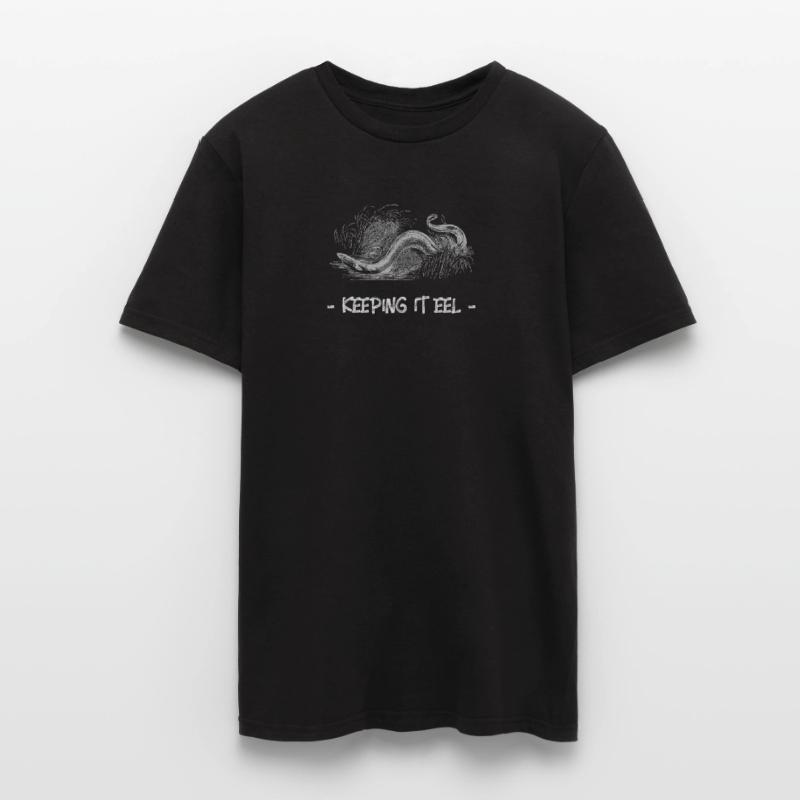 Keep it eel real eel fish Men's T-Shirt