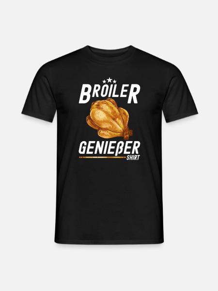 Broiler DDR Ostprodukte - Männer T-Shirt - Schwarz