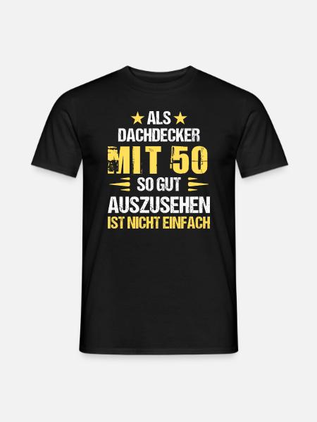 Avec 50 beaux couvreurs - T-shirt homme - noir