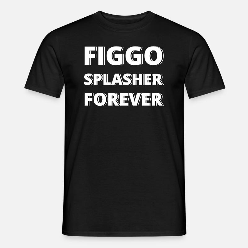 Figgo - Männer T-Shirt - Schwarz